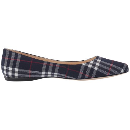 Nine West SpeakUp Flat Dark Blue Fabric