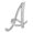 A, variant on Riforla New Personality Set with Diamond Brooch 26 English Letter Brooch Womens Jewelry R