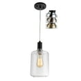 thumbnail image 2 of Woodbridge Lighting Blake 6.5" Metal Cluster with Vintage Bulb in Satin Nickel, 2 of 5