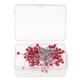 thumbnail image 5 of 100 Piezas Pernos de Cabeza Perlados Multicolores Alfiler para Componentes de rojo Colcomx Pernos de cabeza de acero inoxidable, 5 of 8