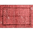 thumbnail image 1 of Ahgly Company Indoor Rectangle Abstract Red Contemporary Area Rugs, 2' x 3', 1 of 4