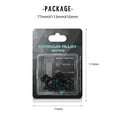 thumbnail image 4 of Equipo De Bicicleta 12x M5x10mm Tornillos de rotor de freno de disco Mountain Bike T25 Tornillos de freno (Negro), 4 of 4