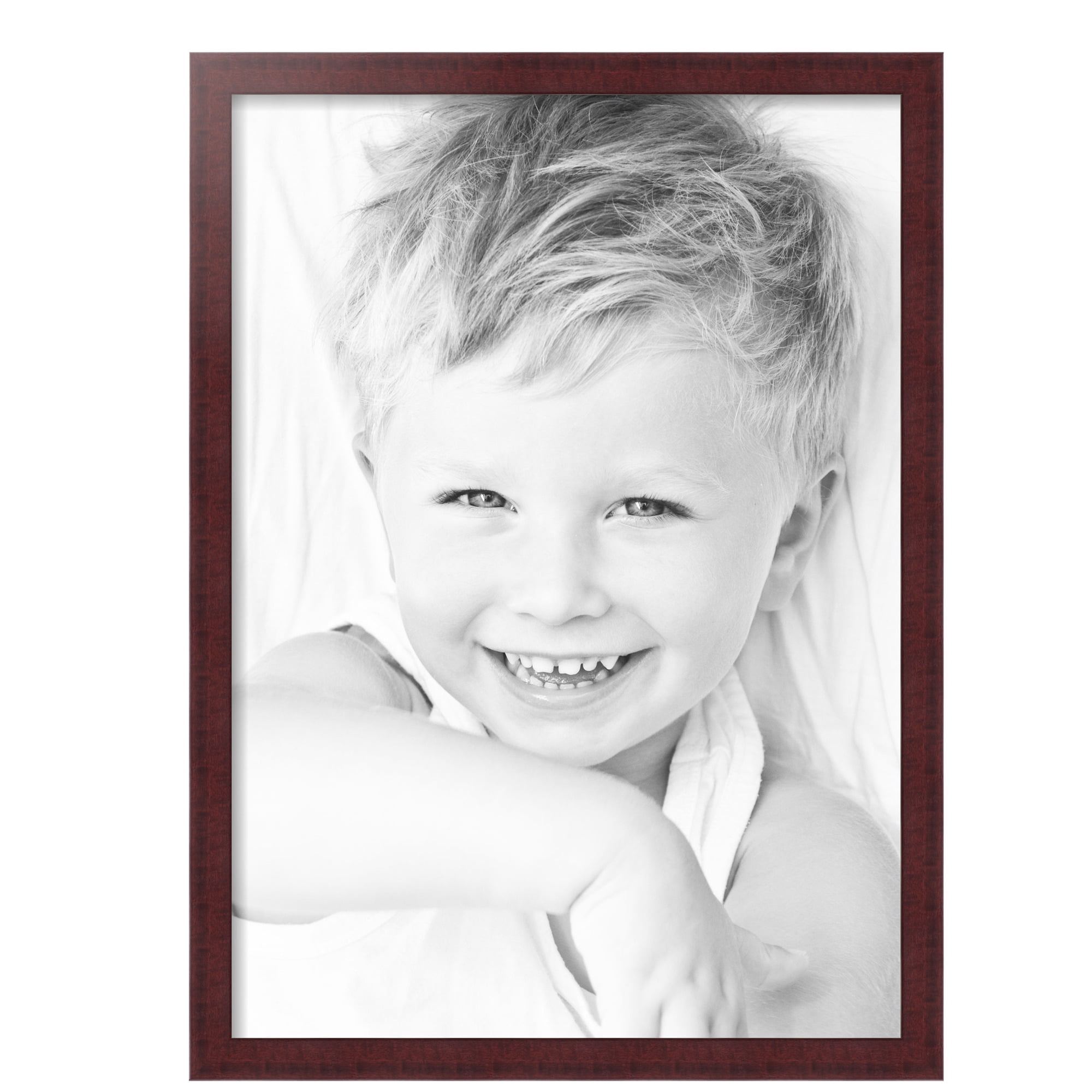 ArtToFrames 20" x 28" Cherry Picture Frame, 20x28 inch Red MDF Poster Frame (WOM-4643), 4 Pack