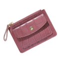 thumbnail image 1 of Womens Leather Slim Minimalist Front Pocket Wallet Key Ring Big Wallets for Men, 1 of 3