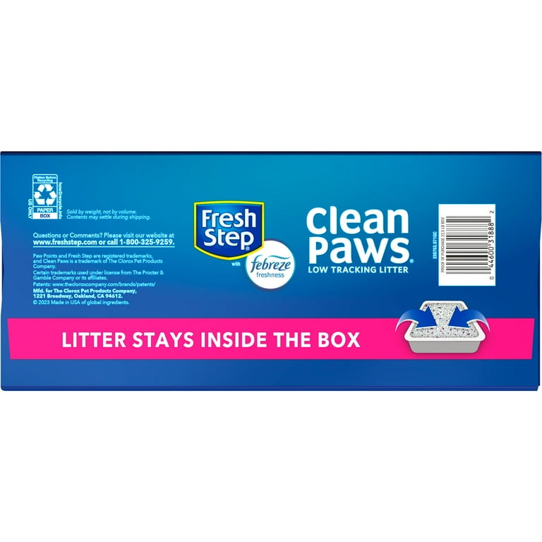 Clean paws fresh step hot sale