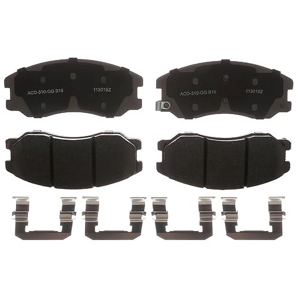 Disc Brake Pad Set Fits select: 2008-2010 SATURN VUE, 2007-2009 CHEVROLET EQUINOX