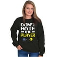 thumbnail image 3 of Pacman Pixelated 80's Game Sweatshirt for Men or Women Brisco Brands S, 3 of 6