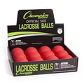 thumbnail image 4 of Champion Sports LBR Balle de Crosse Officielle de 2,5 Po, Rouge - Lot de 12, 4 of 5