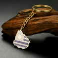 thumbnail image 3 of RSAMD National Flag National Map Keychain Stainless Steel Geographical Jewelry-Steel-Uruguay, 3 of 5