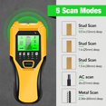 thumbnail image 3 of Escáner de pared Stud Finder FOLAI 5 en 1, inteligente mejorado con pantalla LCD, 3 of 7