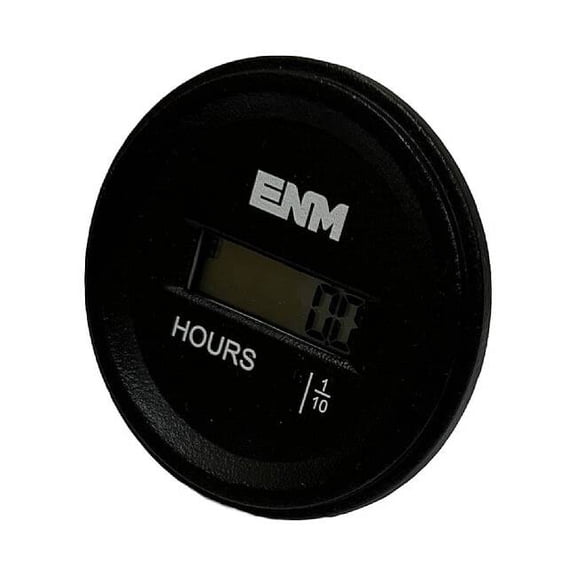 Enm Preset Hour Meter,2.125" L,1.4" W TB45AA