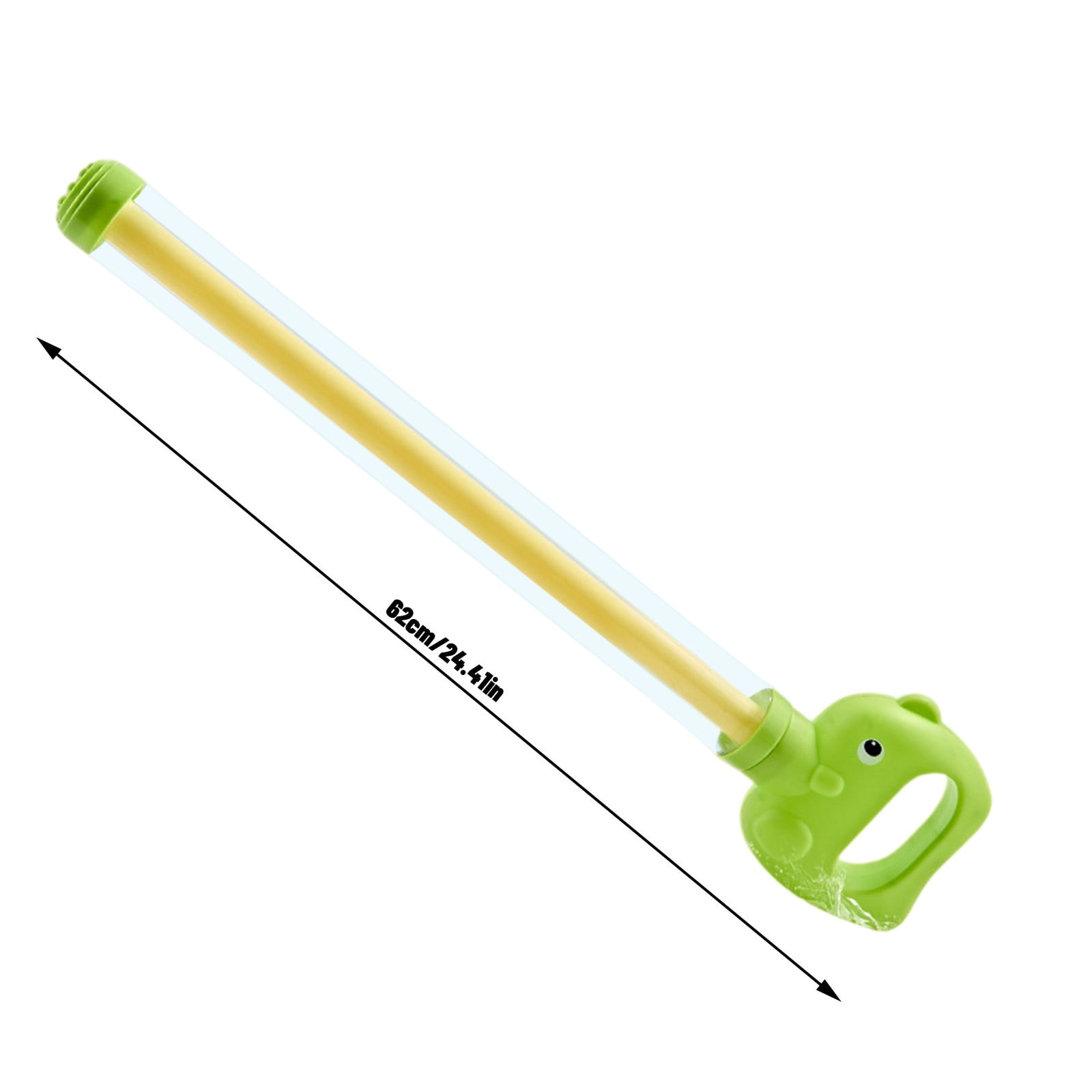 Pull-Back Water Gun 24.41 in, Plastic Manual Pump Water Gun, Outdoor Summer Fun, Pool Party, Backyard Play Beach Essentials (3PCS)