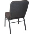 thumbnail image 3 of Flash Furniture Advantage Signature Elite Fabric Church Chair in Walnut, 3 of 3