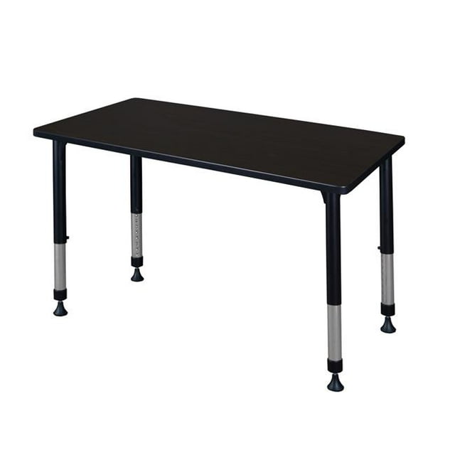 Regency MT4230MWAPBK Table de Classe Réglable en Hauteur 42 x 30 Po. , Noyer Moka