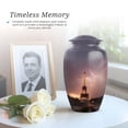 thumbnail image 6 of Eiffel Tower Memorial Cremation Urns For Human Ashes For Man, Gray Urn For Adult Male, Small Keepsake Urn For Mom, Memorial Urns For Human Ashes Adult Woman, 1 Large & 4 Mini (10&3 Inch), 6 of 7
