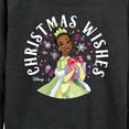 thumbnail image 3 of Disney - Christmas Wishes Tiana - Women's Lightweight French Terry Long Sleeve Shirt, 3 of 5