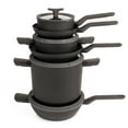 thumbnail image 4 of BergHOFF Leo Non-stick Fry Pan 10", Black, 4 of 5