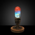 thumbnail image 4 of EP Light E26 E27 Light Bulb Youth，Resin Colored LED Bulb,Night Light for Bedrooms,Handmade Art fixture Cool Gifts for Teens, 4 of 7