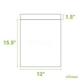 thumbnail image 2 of WiiGreen 500 PCS 12x15.5 inch Poly Mailers Shipping Envelopes Packaging Bags, Blue, 2 of 7