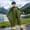 Green, variant on Waterproof Hooded Raincoat, Reusable Thickened EVA Rain Poncho with Adjustable Drawstring, Loose Cape Style Full Coverage Rainwear Protective Gear for Commuting School Amusement Parks Students