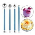 thumbnail image 4 of Redempat 4 Pieces Professional Clay Modeling Tools DIY Craft Wear-resistant Lightweight Pottery Ceramics Doll Shaping Stick 1Set, 4 of 6