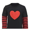 thumbnail image 7 of Unisex Layered Valentines Heart Boys Shirt (3t), 7 of 7