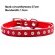 thumbnail image 2 of Collar para perros ancho y grueso con remaches de cuero. Adecuado para cuellos de 14" a 17", variedad media., 2 of 5