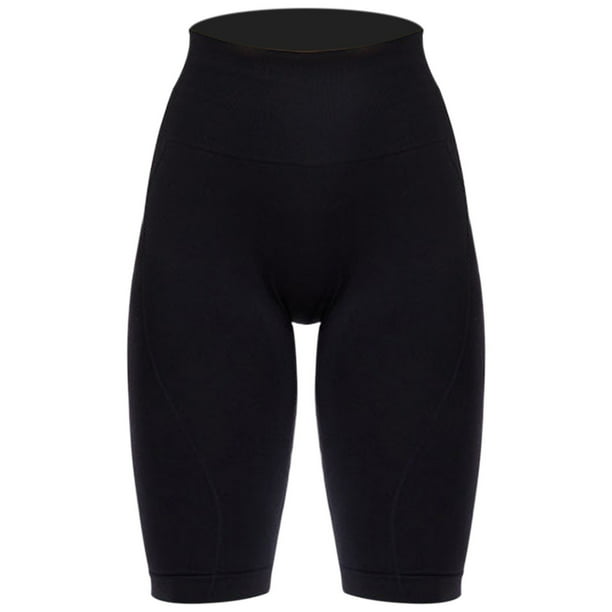 Gibobby Pantalon cortos yoga mujer Leggings deportivos con bolsillo para mujer Fitness Sports Running Yoga Pantalones deportivos(Negro,CH)