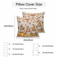 thumbnail image 2 of Thanksgiving Outdoor Pillow Covers 20x20 Inch Throw Pillow Covers Set of 2 Waterproof Decorative Pillow Cases Fall Gnomes Orange Pumpkin Maple Leaves Cushion Covers for Patio Furniture Garden Couch, 2 of 8