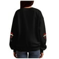 thumbnail image 5 of larppty Women Oversized Long Sleeve Christmas Sweatshirts Crewneck Loose Teen Girl Pullover Top 2025 Fall Y2K Trendy Outfits (Black, S), 5 of 8