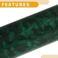thumbnail image 5 of Unique BargainsGreen Carbon Matte Finish Protective Car Wrap Film 78.7ftx11.8ft Exterior Interior Vinyl Wrap Cover 5.5mil PET 1 Pc Universal, 5 of 7
