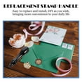 thumbnail image 3 of Weiweiguan 2pcs Envelope Stamp Handle Wooden Wax Seal Handle Stamp Replacement Handle, 3 of 6