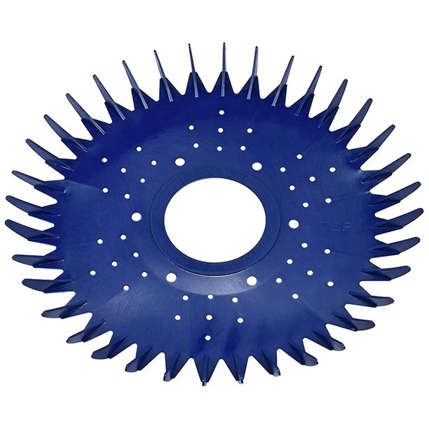 W70329 Limpiador de piscinas, sello de disco con aletas, apto para Zodiac Baracuda G2, G3 y G4, succión lateral automática