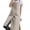 Khaki, variant on DOVACKA Split Leg Pottery Apron, Cross Back Chef Apron with Pockets & Adjustable Straps, for Cooking Baking BBQ Ceramic Gardening, Army Green