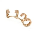 thumbnail image 6 of Yoursfs Cuffs Earrings for Women Gold Plated Clip on Non Pierced Ear Cuffs Crystal Cz Hypoallergenic Earrings, 6 of 6