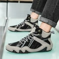 thumbnail image 2 of HXWCHs Vogany Men's Ankle Boots Ergonomic Orthopedic Barefoot Shoes Breathable Winter On Low Heel 12 Gray, 2 of 7