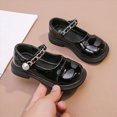 thumbnail image 3 of WXFAZCVU Girl Dress Shoes Mary Jane Wedding Party Shoes Soft Insole Dress Shoes Going Out Size 2, 3 of 5