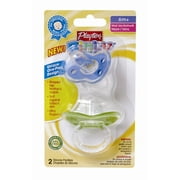 Playtex Binky Silicone Older Baby Pacifier - 2 Pack (Colors Vary) (Discontinued by Manufacturer)