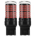 thumbnail image 1 of 2 bombillas LED Canbus 3014 144Smd para coche, T20 7440 W21W, para luz de freno, luz de estacionamiento y marcha atrás, color rojo, 1 of 5
