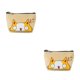 thumbnail image 2 of Sonducket Exquisito gato portátil impreso monederos dibujos animados Animal Mini dinero bolsa tarjetero llavero carteras Type2 NO2 Sonducket CBP035683, 2 of 5