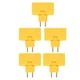 thumbnail image 2 of Convertidor de enchufe UE - Extensión inalámbrica de 180 grados de 5 piezas - Adaptador de enchufe UE 1 a 3 - 110-250 V - Amarillo, 2 of 10