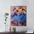 thumbnail image 7 of Ballerina Wall Art, Dance Wall Art, Dancers in Blue Canvas Print by Degas, Degas Wall Art, Women Wall Art Canvas, Ready To Hang for Living Room Home Wall Decor 11x14, 7 of 7