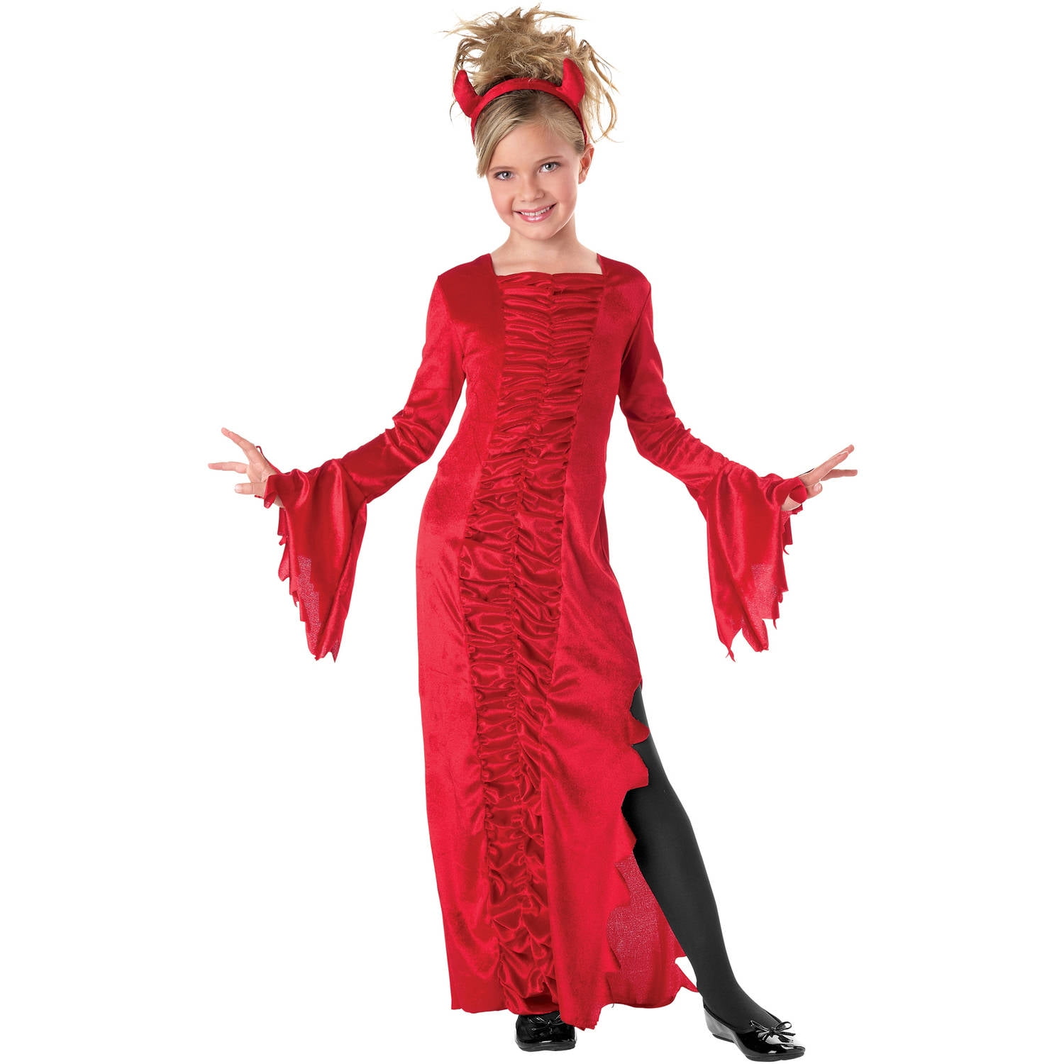 Way To Celebrate Halloween Devil Girl Costume, Large