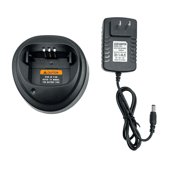 WPLN4138 WPLN4137BR Battery Charger Compatible with Radio CP200 CP200D CP040 CP140 CP180 CP200XLS PR400 EP450 DEP450 GP3688 NNTN4496 NNTN4497 NNTN4970