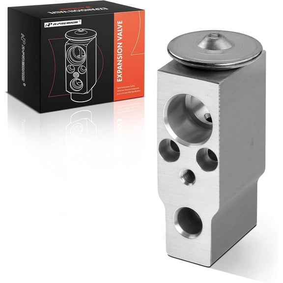 A-Premium A/C Expansion Valve Compatible with Nissan Pathfinder 2005-2012, Quest 2004-2009, Armada 2005-2015, INFINITI QX56 2004-2010, Rear Side
