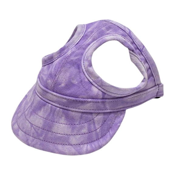 Dog Hats for Large Dogs, Dog Baseball Cap with Ear Holes, Adjustable Pet Sun Hat Canvas for Summer Outdoor Walking