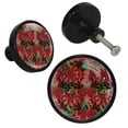 thumbnail image 2 of 4 Pcs Geometry Knobs for Kitchen Cabinet Cupboard Dresser Bookcase Drawer Pulls Handles Round Home Decor, 2 of 5