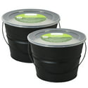 2-Pack Mainstays 3-Wick Bucket Outside Citronella Candle