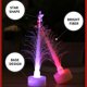 thumbnail image 5 of Fiudx Árbol de Navidad con Destellos, Iluminación Led de Fibra Óptica, Decoración Luminosa y Colorida, Ambiente Festivo, Ideal para Oficina y Hogar, Ideal Como Regalo Navideño, Tamaño 3,5 X 3,5 X 12, 5 of 7