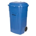 thumbnail image 1 of Roll Out Recycling Bin, Curbside, Polyethylene, 65 US gal., 1 of 2